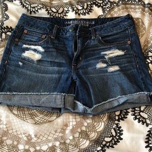 American Eagle jean shorts
